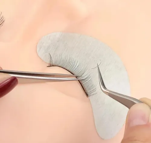 Cabeza Cara Maniquí Práctica Maquillaje Pestañas Silicona