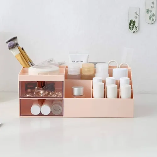 Organizador De Maquillaje Oficina Cremas Con Cajones.