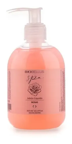 Jabon Liquido Corporal Manos Rosas X 300 Dispenser Biobellus