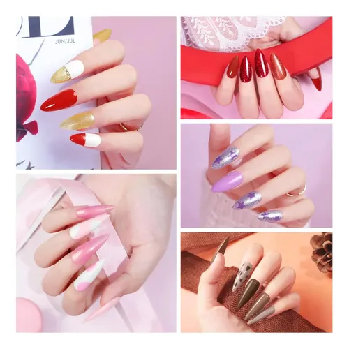 Kit De Esmaltes Gel 60 Colores Con Luz Uv Y Accesorios