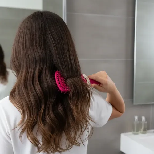 Cepillo Para Cabello Desenredante Anti Frizz Scher Grande