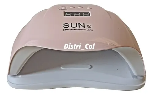 Cabina Uv Led Sun X 54w Uñas Esculpidas 36 Leds Sensor Mano