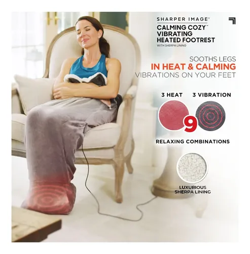 Calming Cozy By Sharper Image Envoltura Personal Sherpa