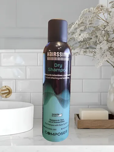 Shampoo Seco Aerosol Dry Shampoo Composer Hairssime 150 Gs