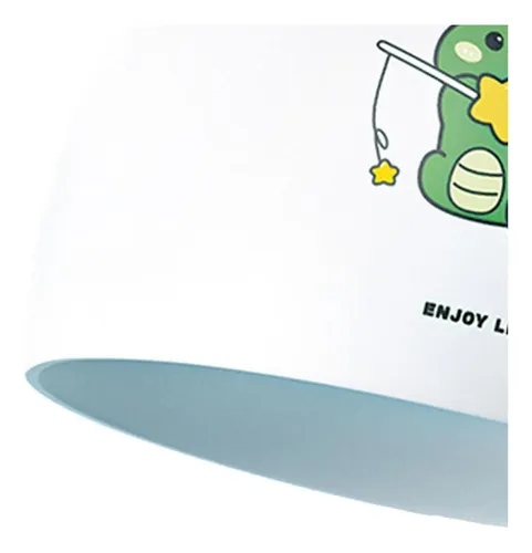 Gorro De Natación Para Niños, Elástico De Silicona, Antidesl
