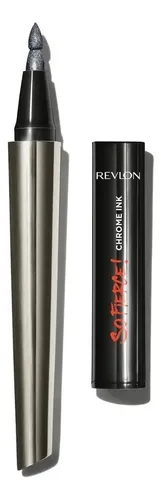 Delineador De Ojos Revlon Líquido So Fierce Black Revlon Bro Color Dorado Efecto Metálico