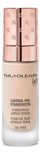Base De Maquillaje Naj Oleari Lasting Veil Foundation Tono 01 Vainilla