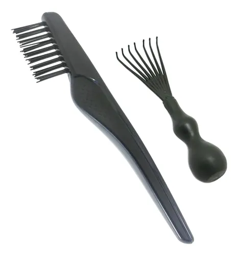 Paquete De 2 Mini Cepillo De Pelo Herramienta De Limpieza