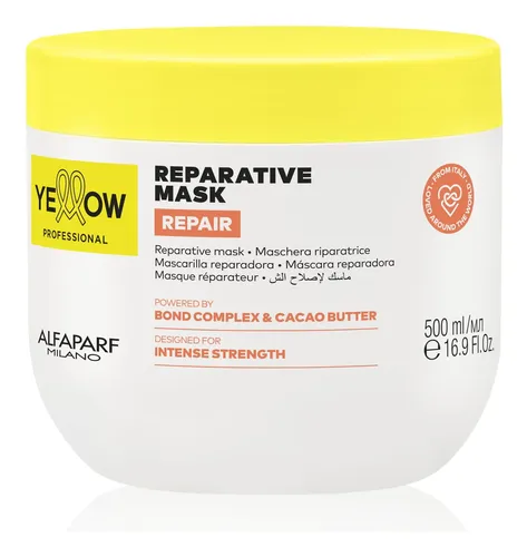 Mascarilla Capilar Alfaparf Milano 500ml Repara El Cabello D