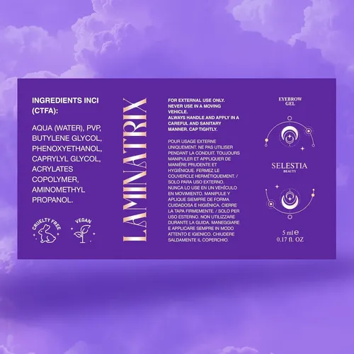 Gel Para Cejas Transparente Laminatrix 5ml