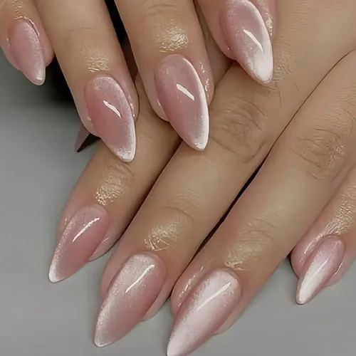 Uñas Press On Premium Corta Profesional Artesanal Kit X20
