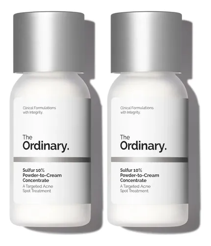 The Ordinary Sulfur 10% Powder-to-cream Acne Spot Treatment