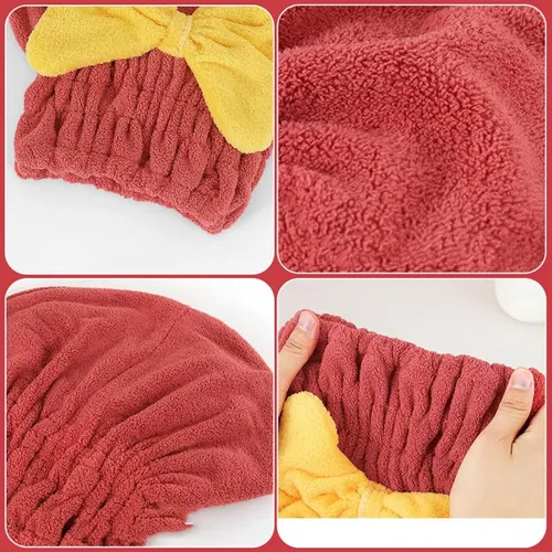 Efficient Hair Towel Wrap For Women, New Super Absorbent