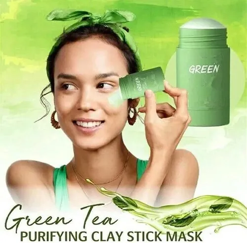 Mascarilla De Arcilla De Té Verde, Removedor De Puntos Negro