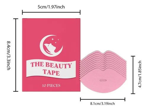 Cinta Adhesiva Para Lifting Facial Y Labios X10