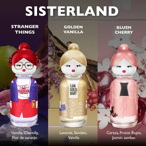 Perfume Mujer Sisterland Strangerthings 80ml Benetton