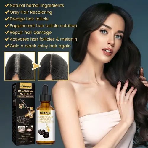 Tratamiento Capilar Ganoderma Lucidum Negro 2 Piezas