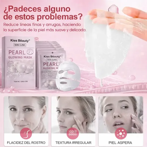 Mascarilla Facial X3 Absorbible Bicolágeno Skin Care Coreano Todo Tipo De Piel