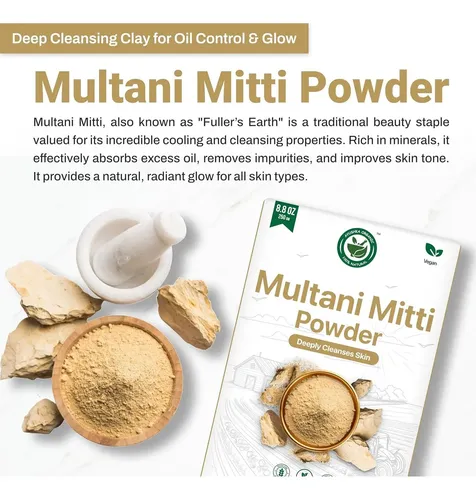 Multani Mitti Arcilla Facial 500 G
