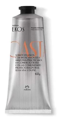 Exfoliante Castaña Manos y Pies Ekos Natura 60g sin enjuague