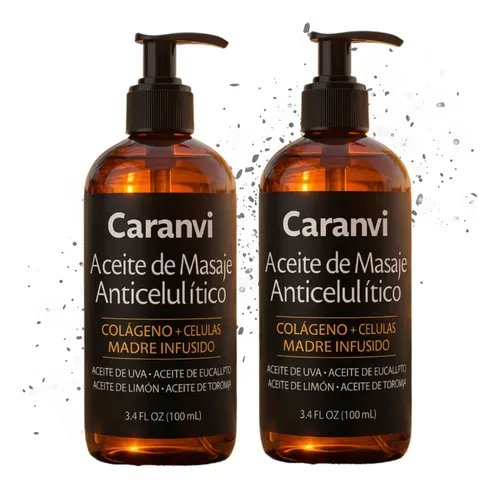 Aceite Anticelulitis Masajeador De Spa (x2)