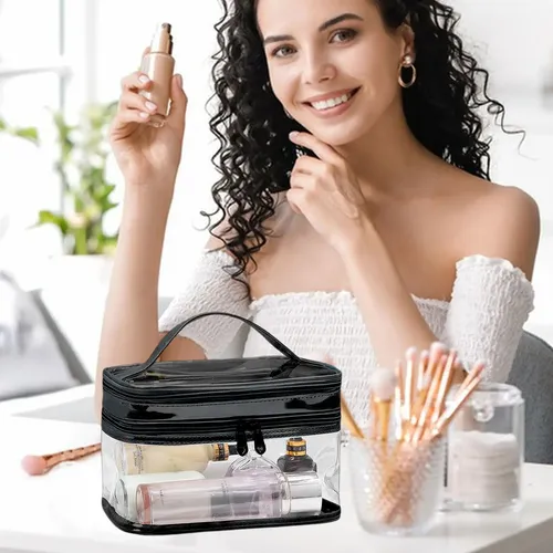Bolsa De Maquillaje De Doble Capa Bolsa De Maquillaje