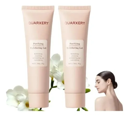 Q-gel Exfoliante Quarxery, Gel Exfoliante Suave, 2 Units