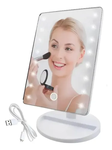 Espejo Con Luz Led Rectangular