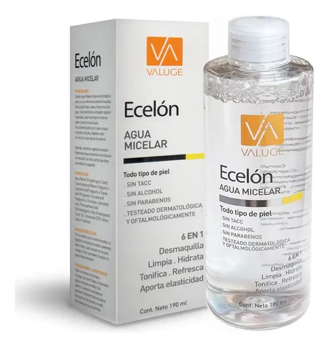 Valuge Ecelon Agua Micelar Desmaquillante Pieles Sensibles
