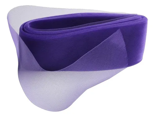 Sombrerería Crinoline Flexible De Pelo De Morado Oscuro