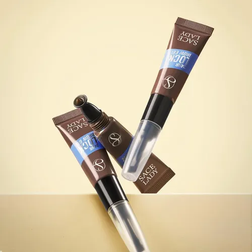 Gel De Cejas Sace Lady 24h 02 Dark Brown Con Cepillo