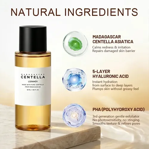 Tónico Facial Centella De 7.10 Fl.oz, 30/50ml, Tónico Facial