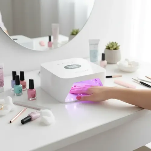 Cabina Lámpara Uv Led S50 54w City Girl Esmaltado Semi
