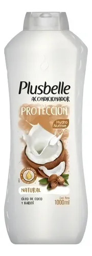 Acondicionador Plusbelle Protección Coco Botella 1L Adultos