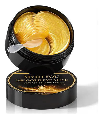 Mascarilla Ocular 24k Oro Con Colágeno Y Caféina