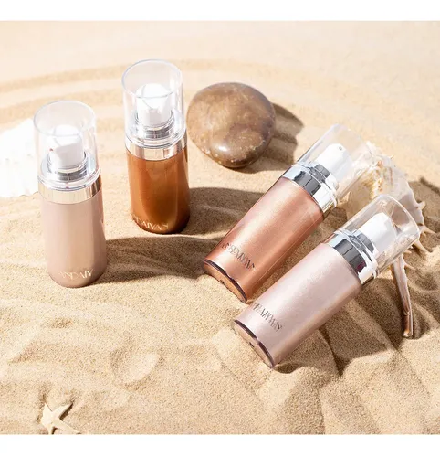 Emulsión Líquida Body Highlight, Iluminadora Mineral, 4 Unid