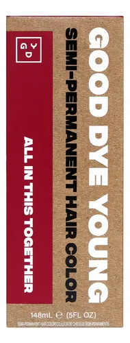 Tinte Para Cabello Good Dye Young Red, Vegano, 5 Onzas