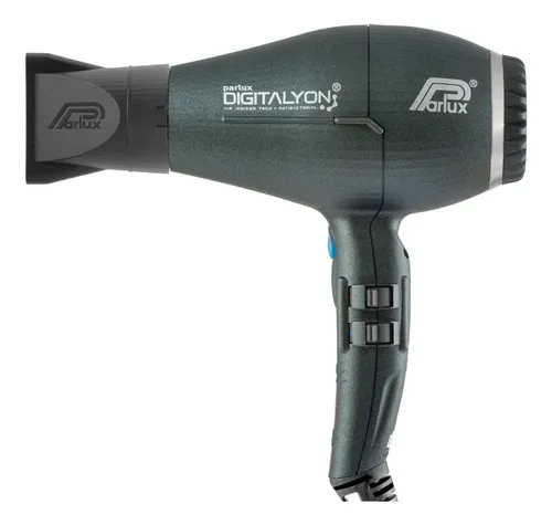 Secador Profesional Parlux Digitalyon Iónico para Cabello, Verde Oscuro