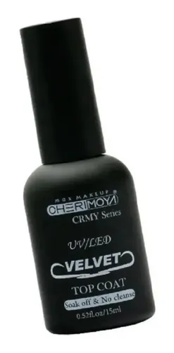 Top Matte Velvet Crmy Cherimoya 15ml Efecto Terciopelo !!