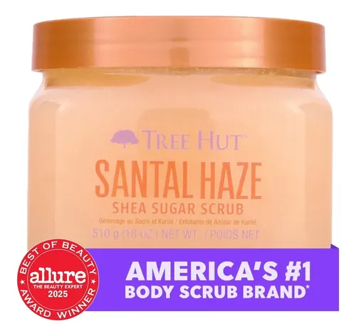 Exfoliante Corporal Tree Hut Santal Haze 532ml Vegano