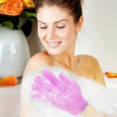 Guante Exfoliante Manopla De Baño X1