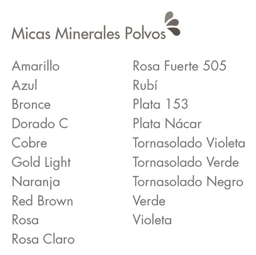 Gp Artesanías Combo 5 Micas Perlada 1gr Maquillaje,cosmetica