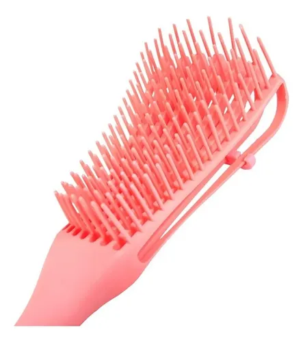 Cepillo De Cabello Peine Pulpo Para Desenredar Rizos