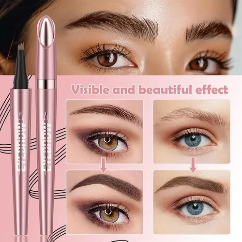 Lápiz Microblading Ceja 4p 3d Sevoran Light Brown