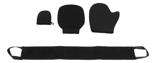 Kit De Guantes Autobronceadores, Aplicador Flocado De Doble