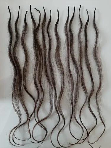 30 Extensiones Cabello Natural 50cm De Largo Color 10