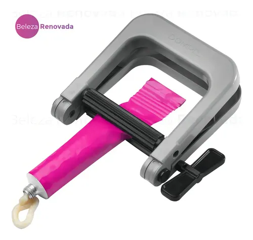 Aprieta Pomo Tintura Dompel Plástico Peluqueria Profesional Negro