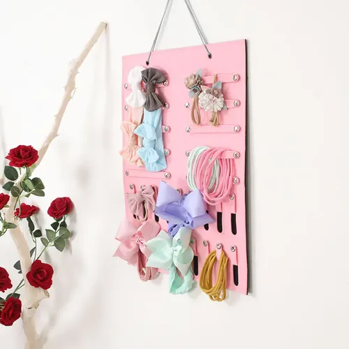 Diadema De Fieltro Para Niñas, Horquillas, Colgador De Pelo