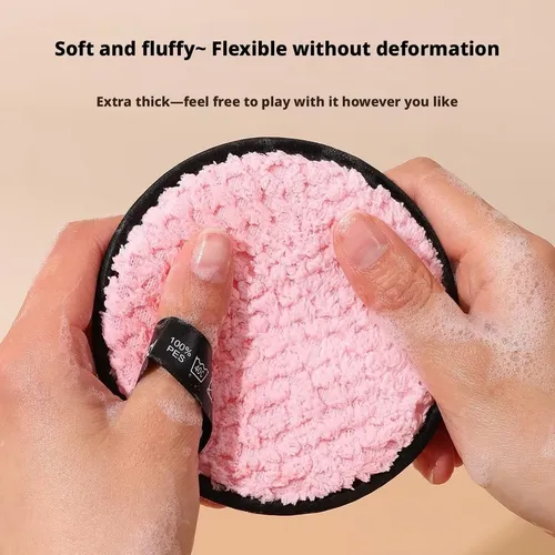 * Set 4 Pads Reutilizables Desmaquillantes Faciales 4pcs *