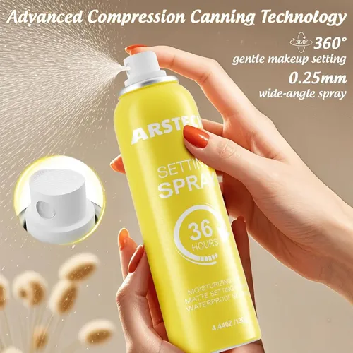 Spray Fijador De Maquillaje Arstech 125 Ml Larga Duración